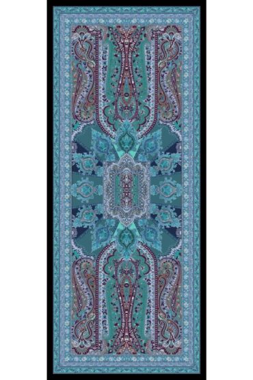 Buz Nomad Mirası Yün İpek Şal