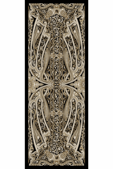 Vizon Manolya Desen Pamuk İpek Şal