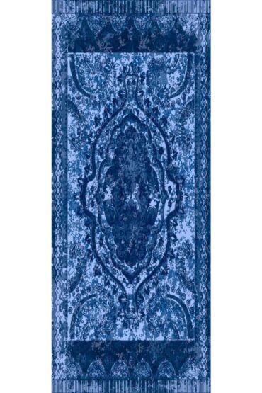 Buz SamanYolu Yün İpek Şal