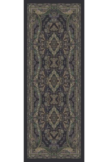 Duman Sedef Desenli Yün İpek Şal