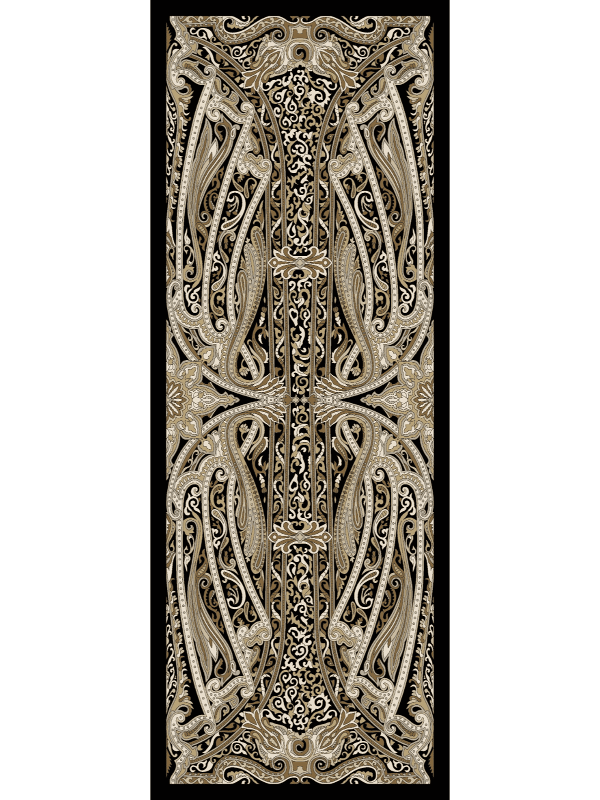 Vizon Manolya Desen Pamuk İpek Şal