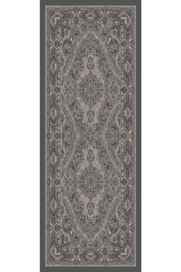 Gri Mercan Desen Pamuk İpek Şal