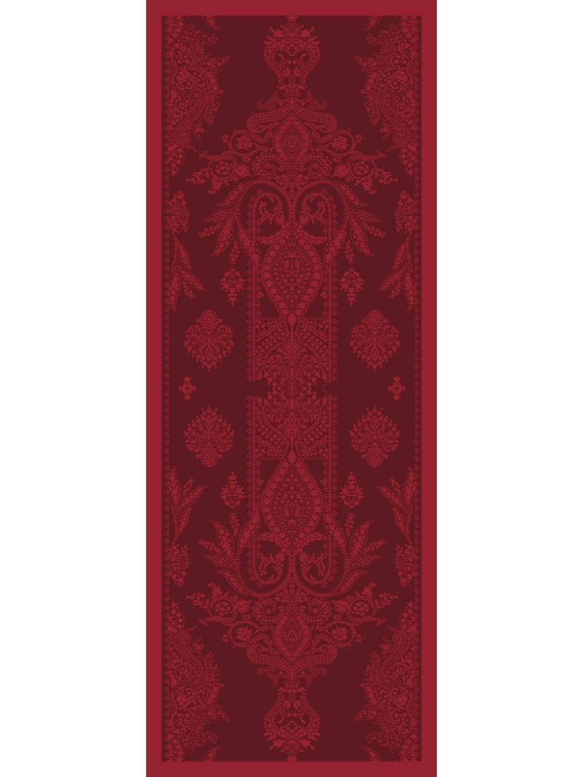 Vişne Aksa Desen Pamuk İpek Şal