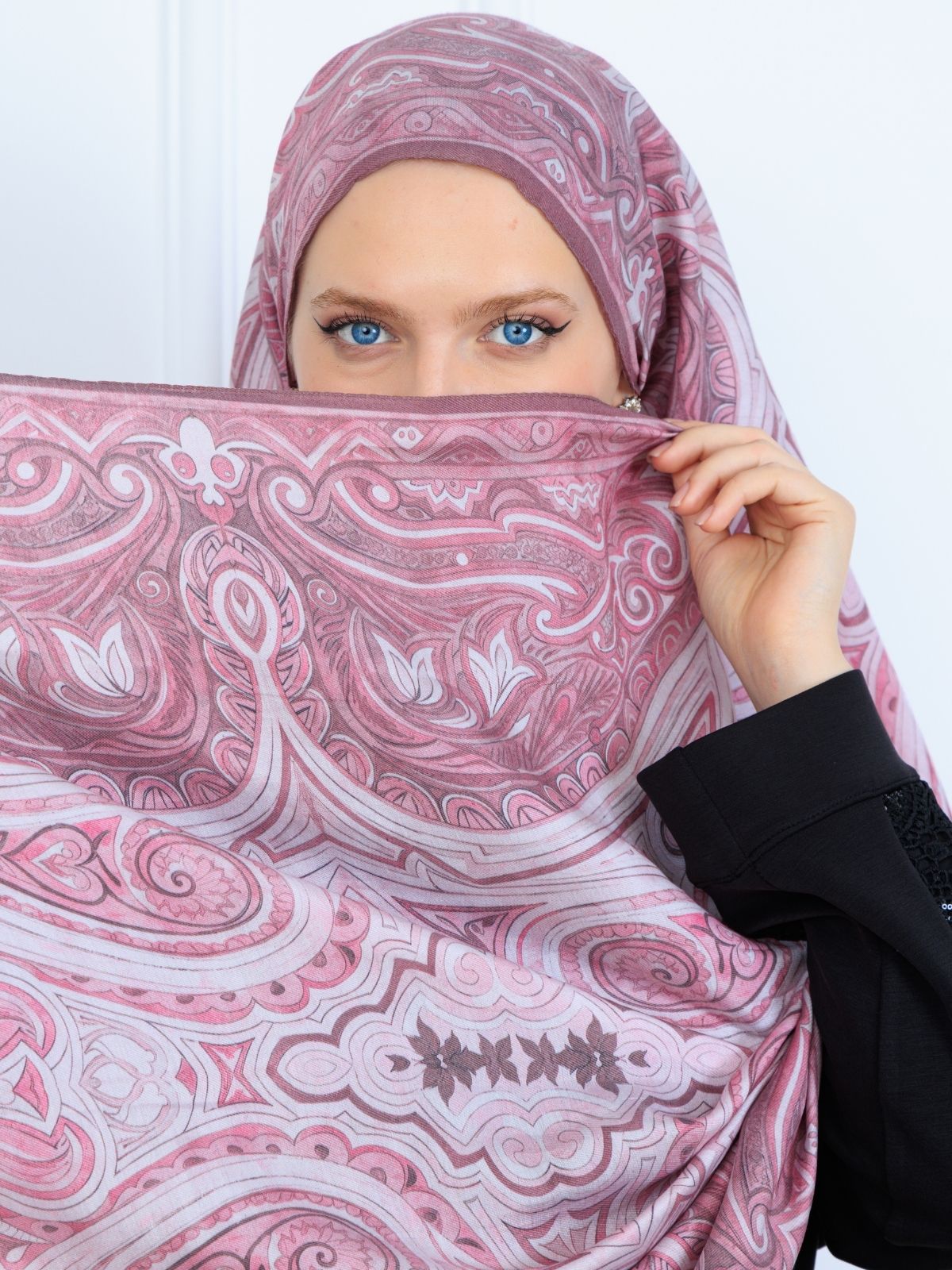 Mirşah Desen Şal 469-021 - V-7 - Lavanta - Görsel 2