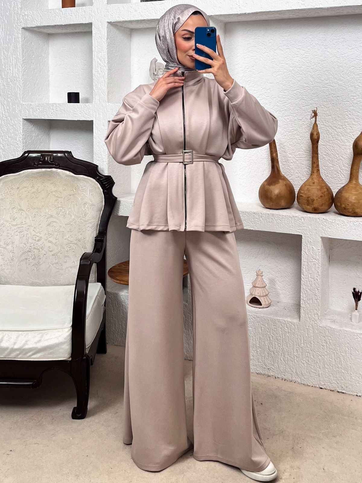 Premium Oys Elina İkili Takım TK100246 - Taş