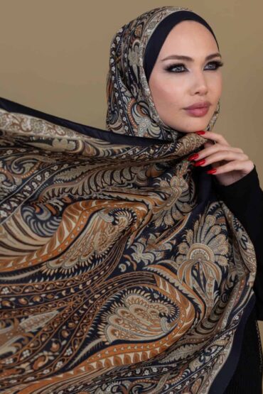 Karamel New Desen Pamuk Soft Şal