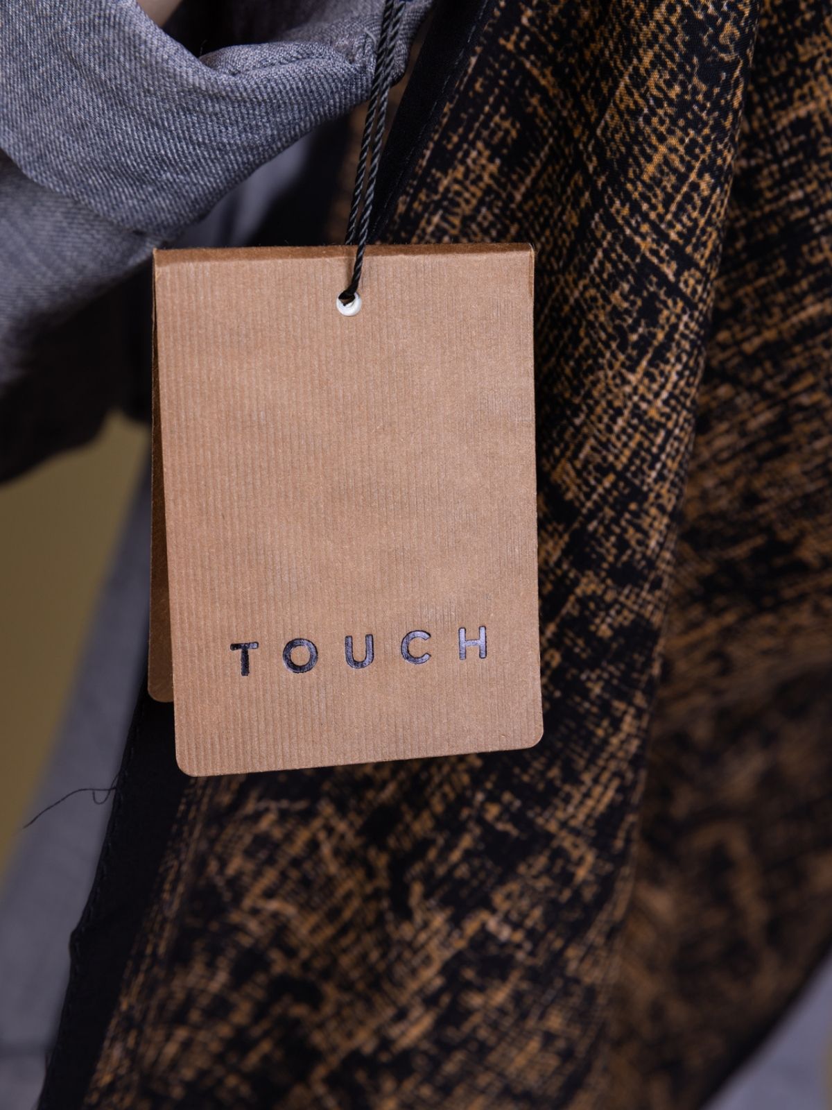 Mocha Eyyübi Desenli Pamuk İpek Şal - Görsel 7