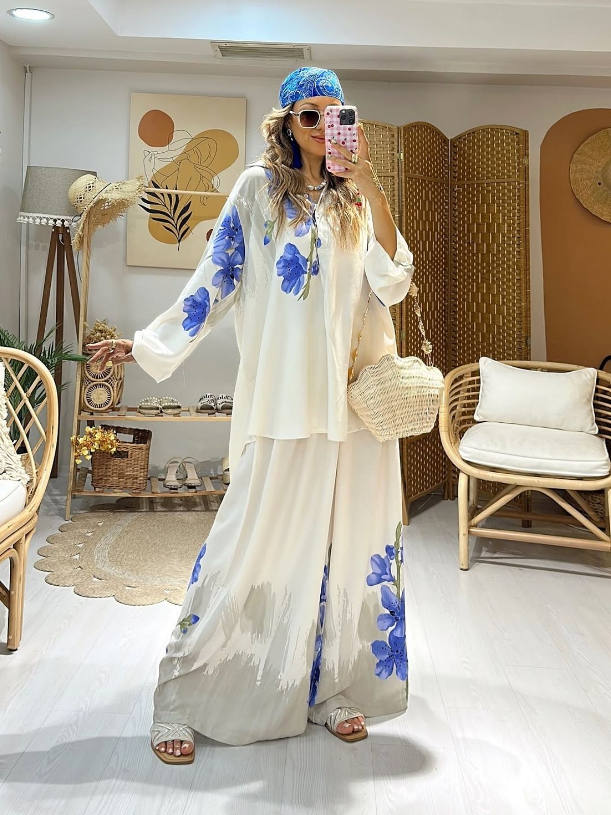 Alina İkili Takım TK10059- Vanilya