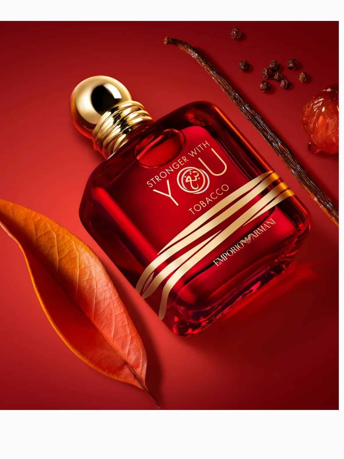 Armani Stronger With You Tobacco - Eau De Erkek Tester Parfüm 100 ML - Görsel 2