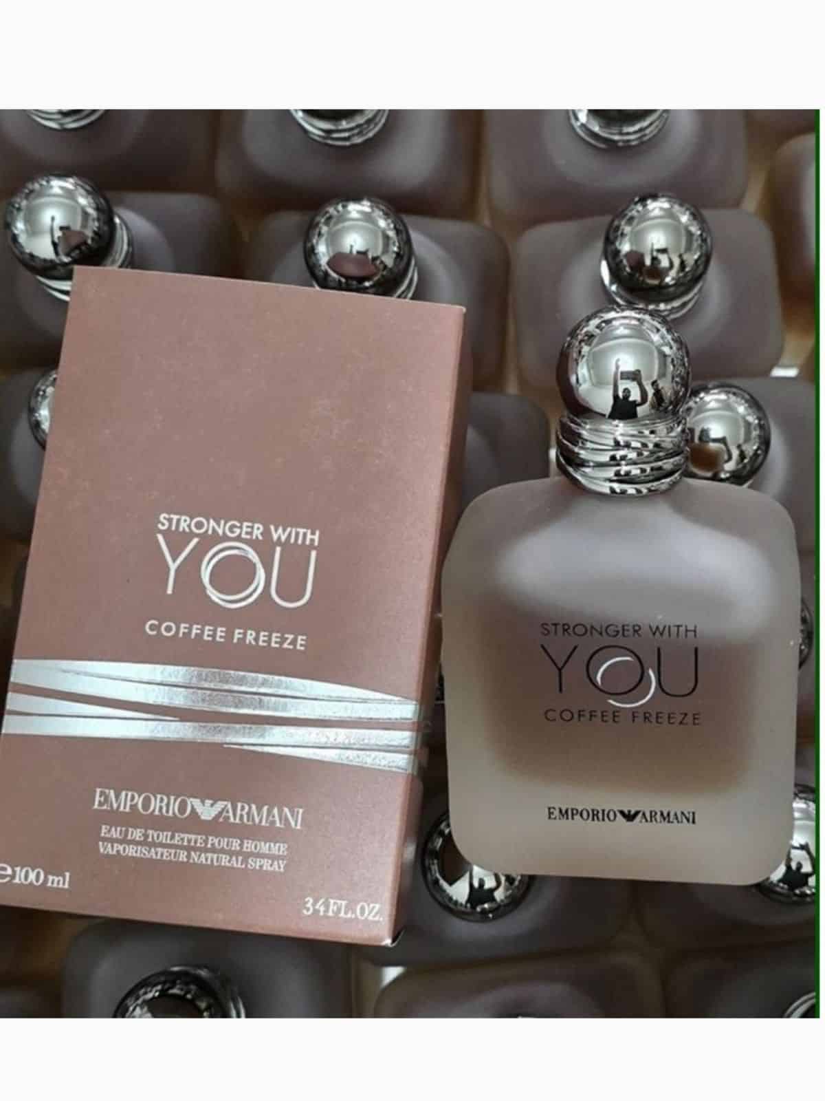 Armani Stronger With You Coffee Freeze - Eau De Erkek Tester Parfüm 100 ML