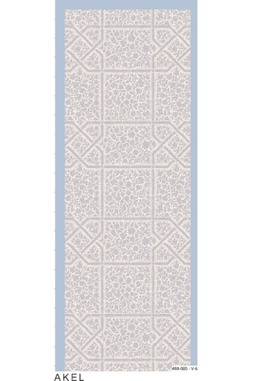 Viyana Şal Serisi - 469-005 - V- 6 - Gök Mavi