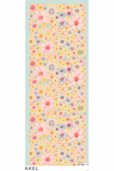 Eleya Şal Serisi - 469-008 - V- 3 - Mint Yeşil