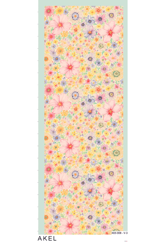 Eleya Şal Serisi - 469-008 - V- 3 - Mint Yeşil