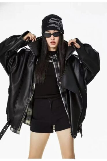 Ysl Deri Ceket CKT1002199 - Siyah