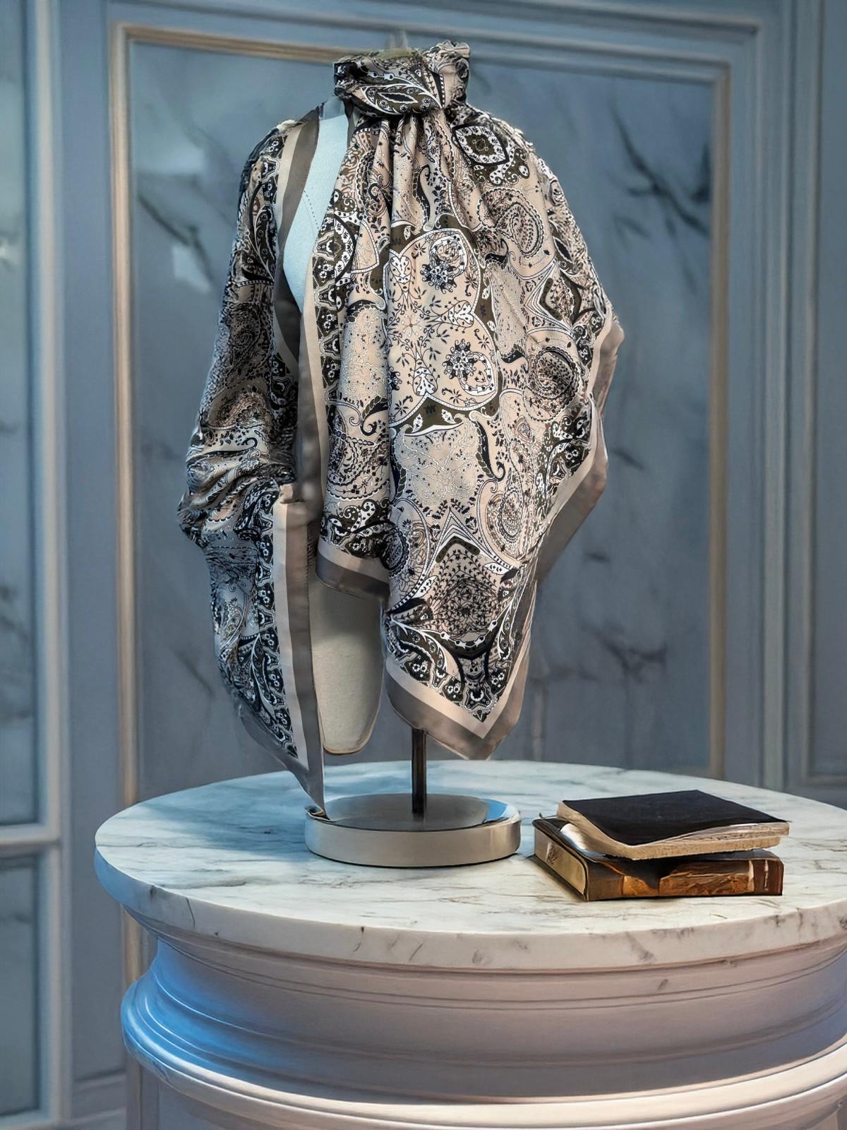 Füme Kibele Desen Vual Şal