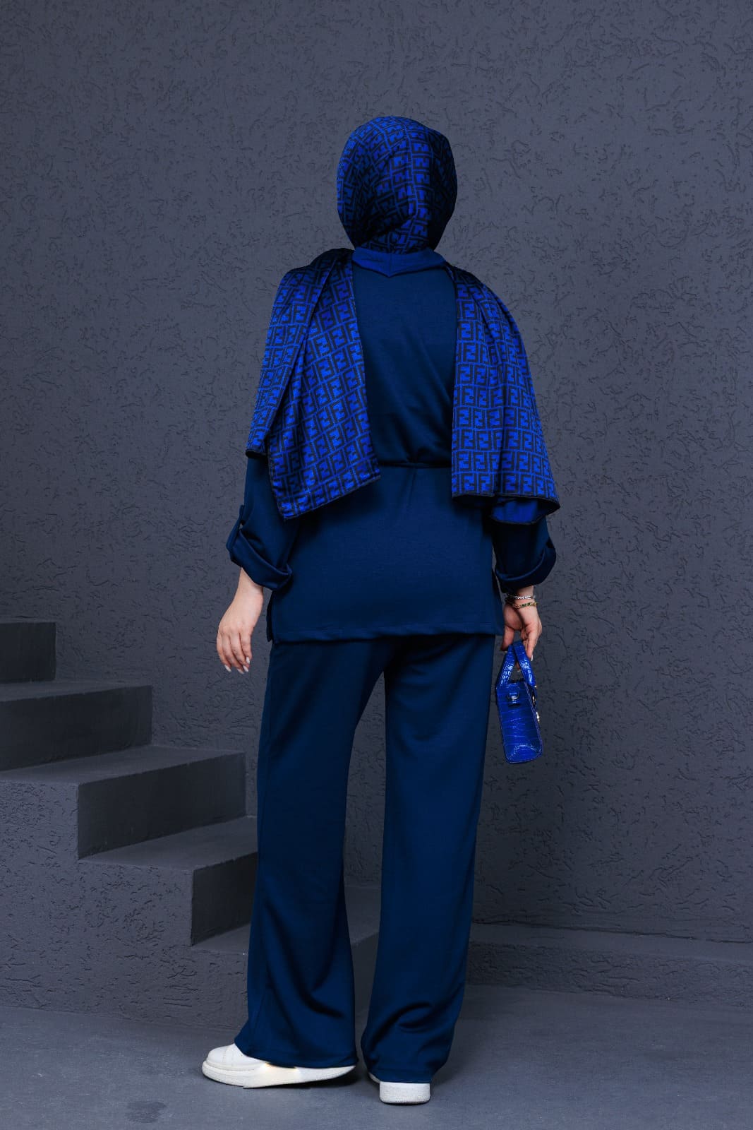 Oys Bağlamalı İkili Takım TK100240 -Lacivert - Görsel 3