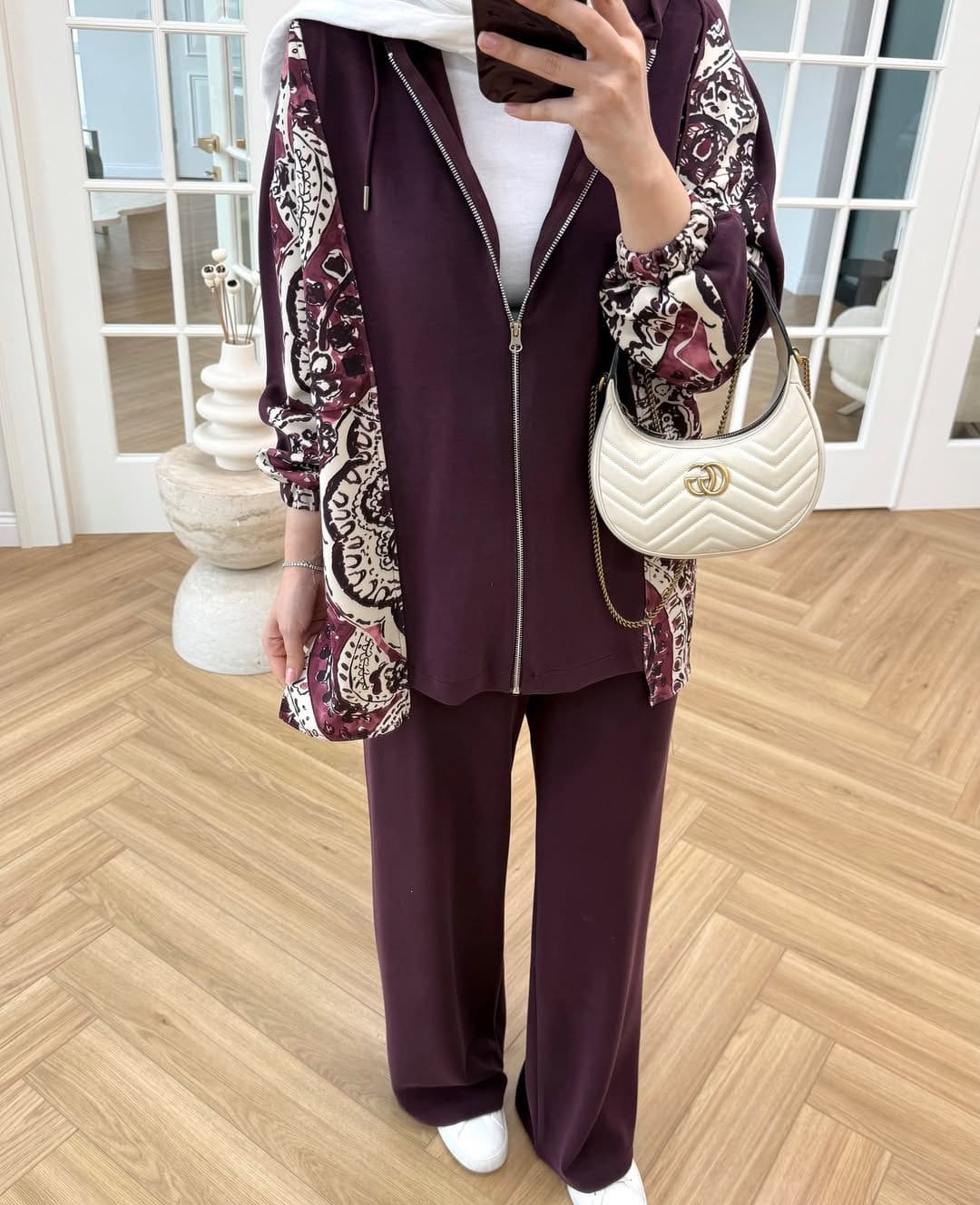 Premium Aspera Oys İkili Takım TK100250 - Bordo - Görsel 3