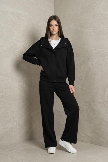 İPKYL Kadın İkili Takım -Siyah