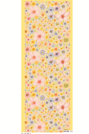 Eleya Şal Serisi - 469-008 - V- 1 - Ayçiçeği