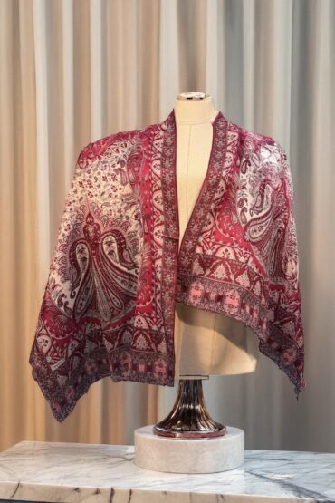 Fuşya Savera Pamuk Şal