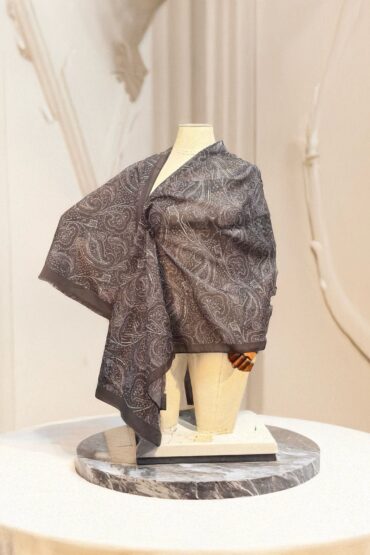 Duman Zenya  Desen Pamuk Şal