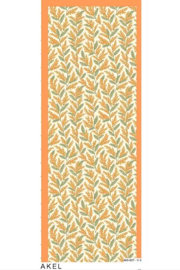 Jakarda Şal Serisi- 469-007- V-3 - Portakal