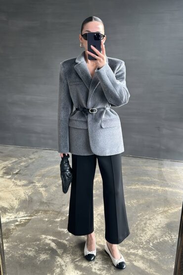 Palazzo Çımalı Pantolon PNT100134 - Siyah