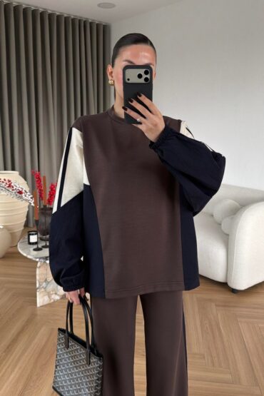 Soft Street Oversize Takım - Kahve