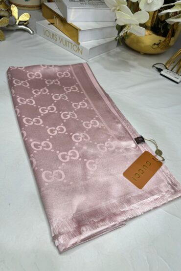 İthal G Kaşmir İpek Şal 49102 - Pudra