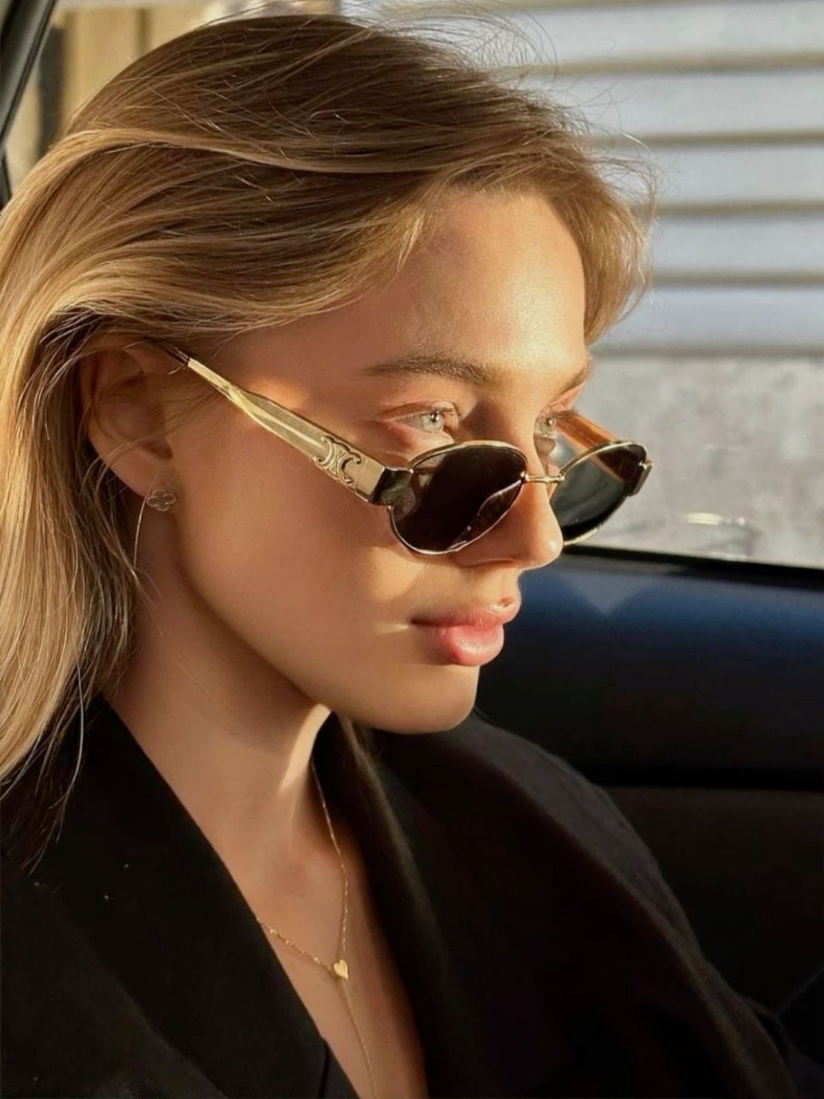 CELİNE GÜNEŞ GÖZLÜĞÜ-908070-SİYAH