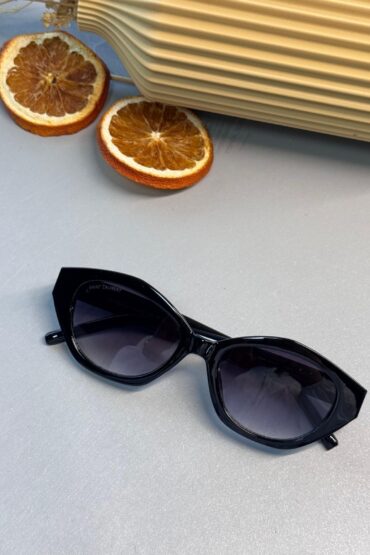 Saint Laurent SL M143 Cat-Eye Güneş Gözlüğü - Gold- Gölgeli Siyah