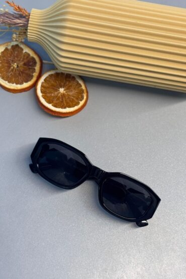 Gucci 5806 Hexagonal Güneş Gözlüğü- Siyah