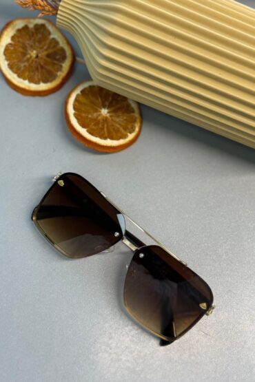 Maybach The Creator Güneş Gözlüğü - Gold-Kahve Degrade