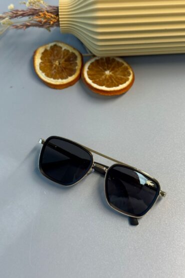 Lacoste Unisex Güneş Gözlüğü - Siyah Gold