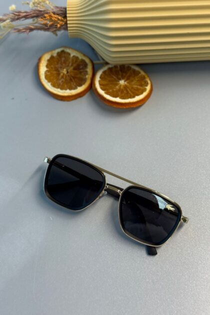Lacoste Unisex Güneş Gözlüğü - Siyah Gold