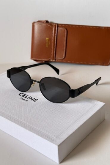 Celine Original Premium Full Set Güneş Gözlüğü - Siyah