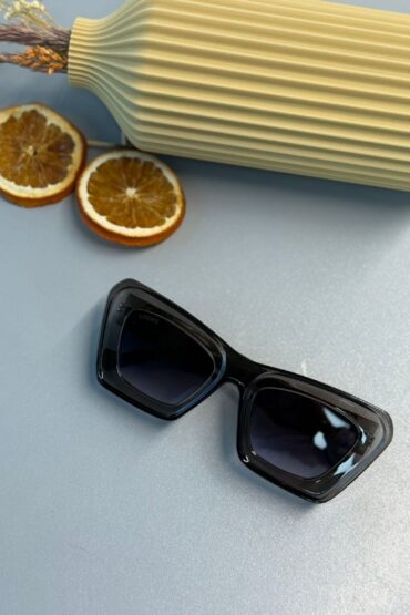 Loewe Anagram Bevelled LW Dikdörtgen Güneş Gözlüğü –Transparent Grey