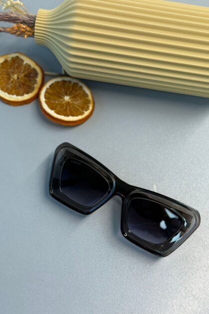 Loewe Anagram Bevelled LW Dikdörtgen Güneş Gözlüğü –Transparent Grey
