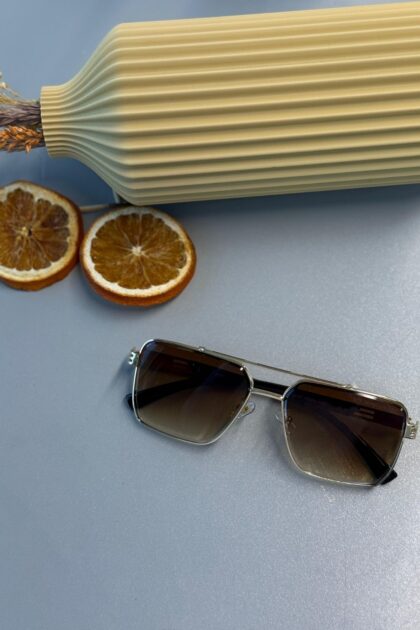 DITA Grand-Emperik Güneş Gözlüğü – Brushed White Gold / Cappuccino