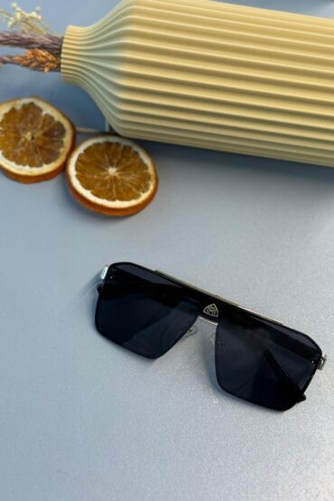 Maybach Eyewear Exelero Unisex Güneş Gözlüğü - Siyah Silver