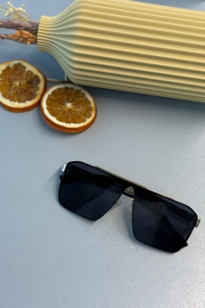 Maybach Eyewear Exelero Unisex Güneş Gözlüğü - Siyah Silver