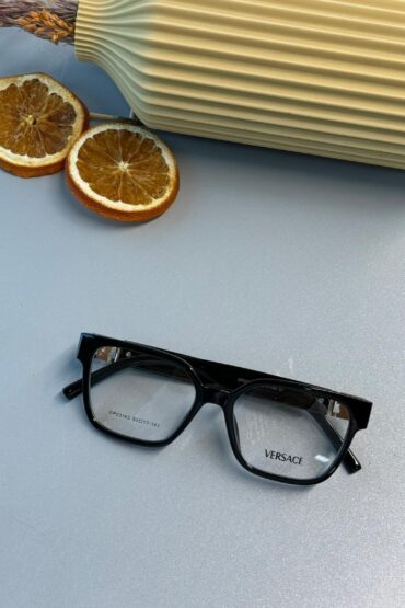 Versace Gözlük Havana Şefaf Güneş Gözlüğü - Siyah