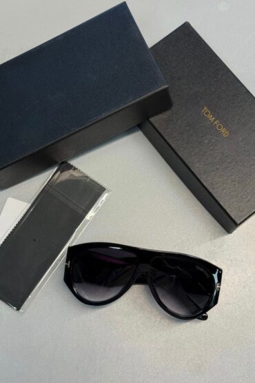 Tom Ford Original Premium Full Set Unisex Güneş Gözlüğü - Siyah