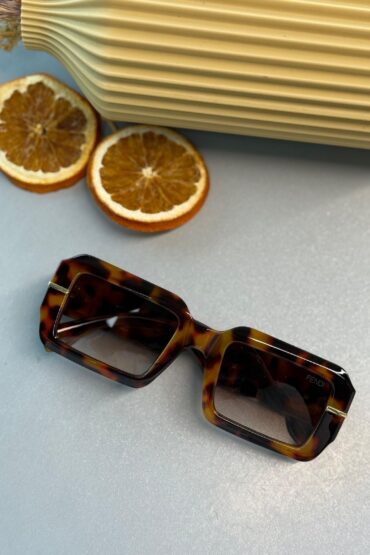 Fendi Fendigraphy Güneş Gözlüğü - Leopar