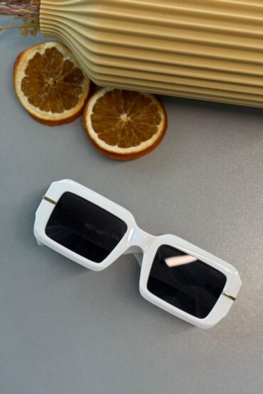 Fendi Fendigraphy Güneş Gözlüğü - Beyaz