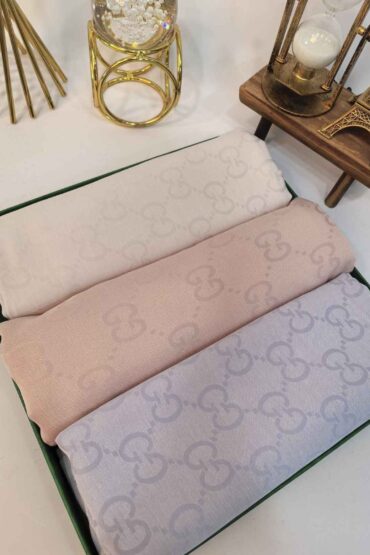 Yumuşak Dokulu Kaşmir 3'lü Şal Seti