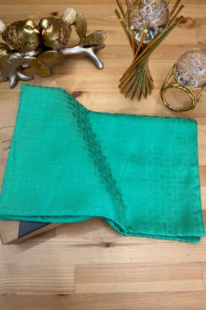 Bloom Desen Pamuk İpeksi Jakar Şal - Benetton - Organic ScarfsOrganic Scarfs
